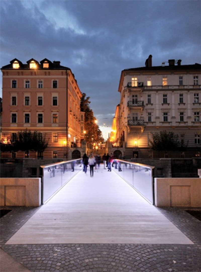 Footbridge in Ljubljana / Arhitektura d.o.o.