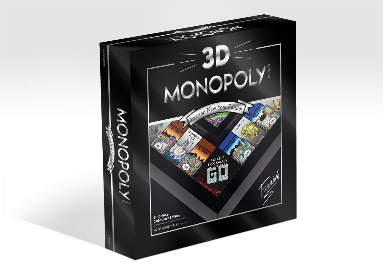 3d monopoly board game