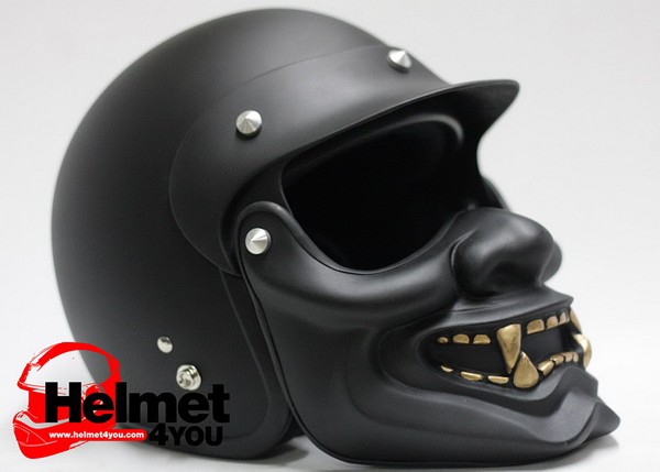 hannya motorcycle helmet