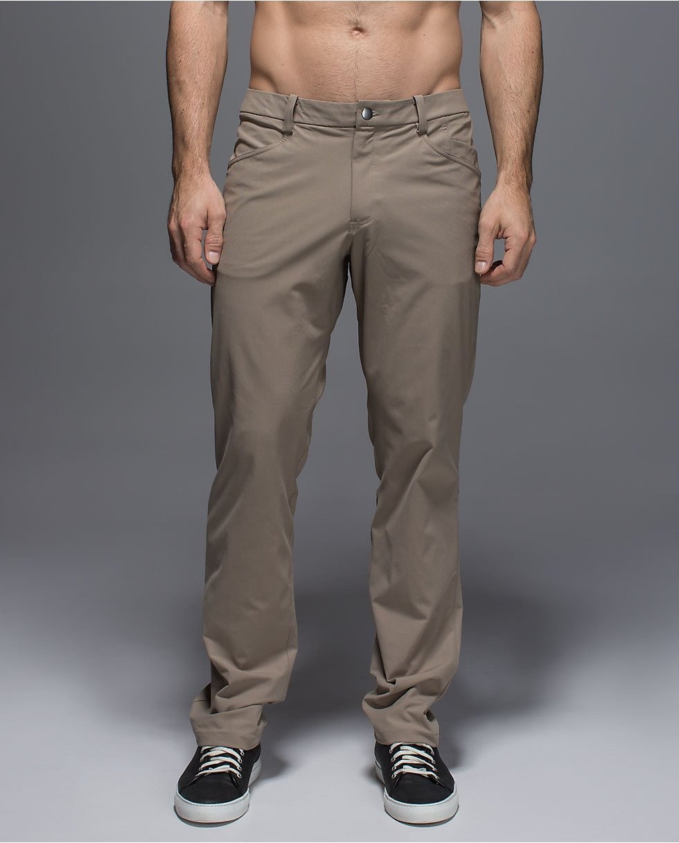 New men's fashion: Lululemon ABC pants offer more room in the crotch