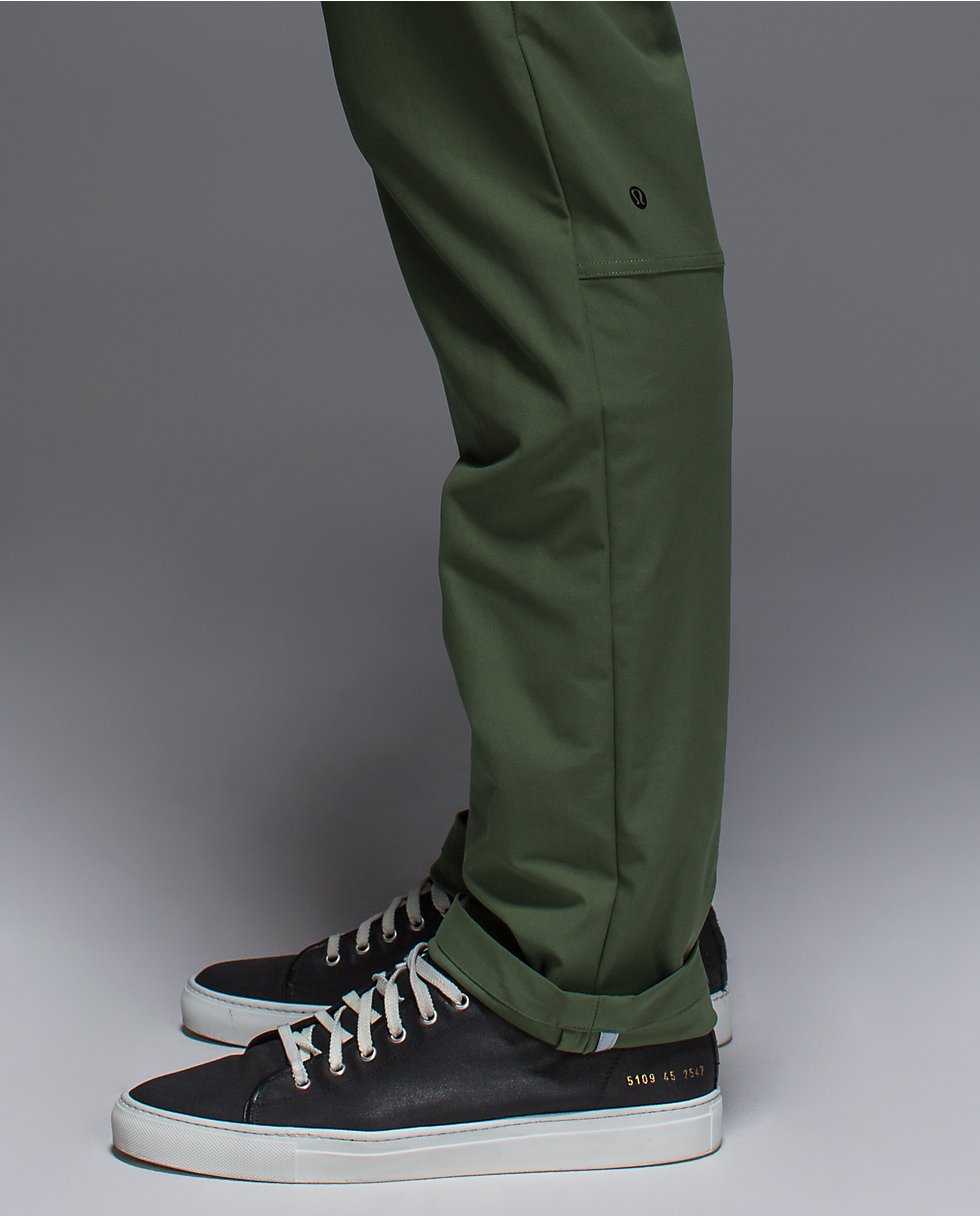 New men's fashion: Lululemon ABC pants offer more room in the