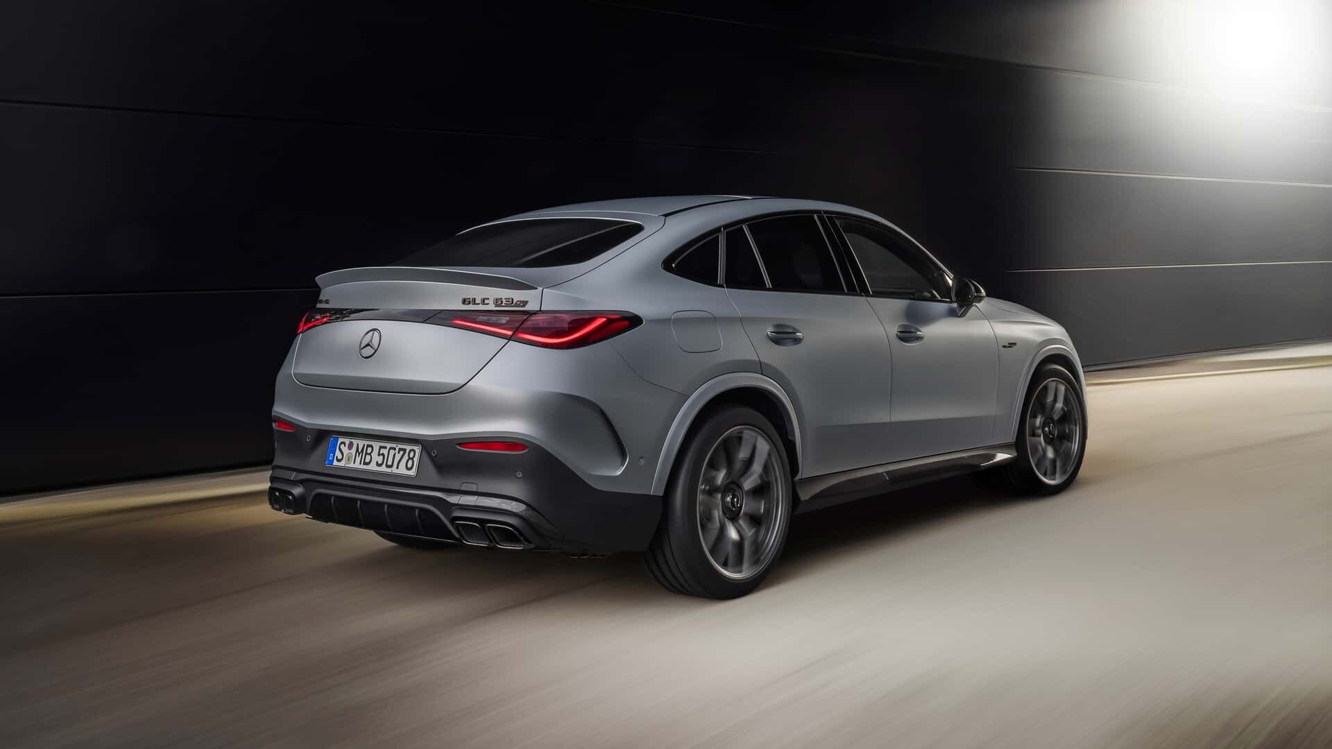 The new Mercedes-AMG GLC63 S Coupe: an elegant body and a hybrid explosion  of power