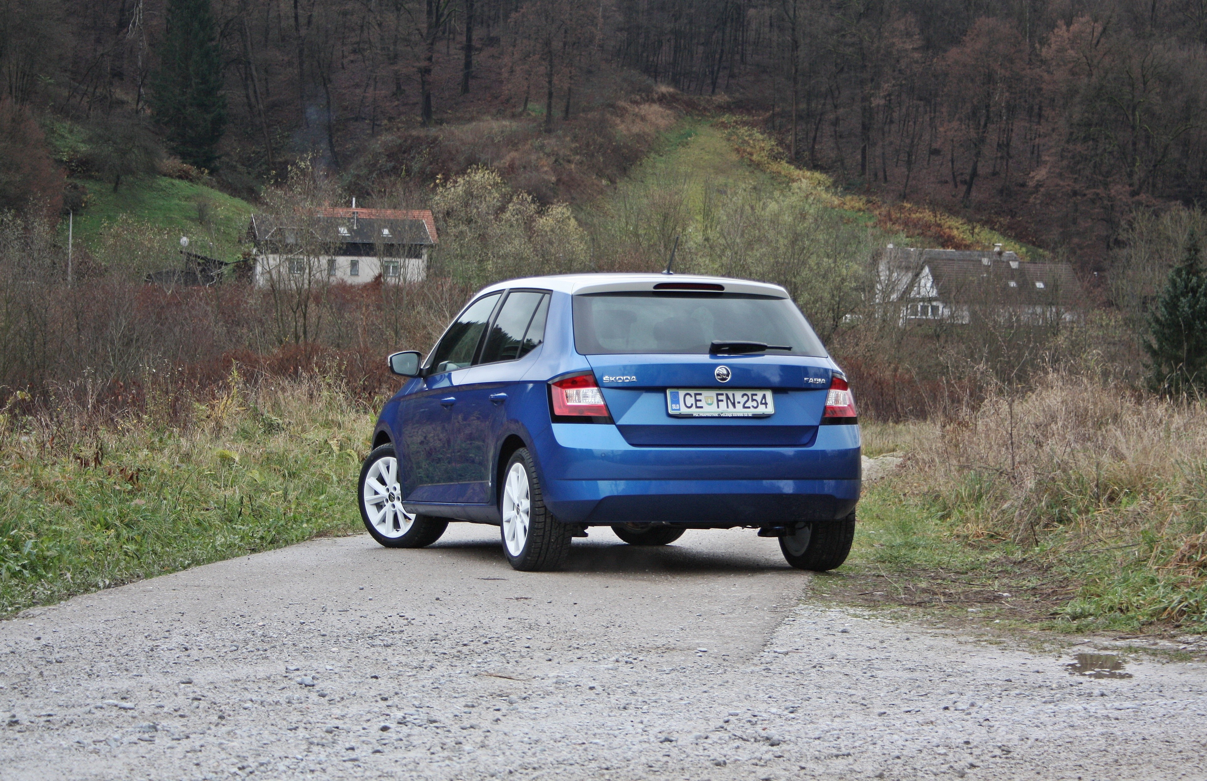 Škoda fabia - a nice Czech girl wants even higher and even better