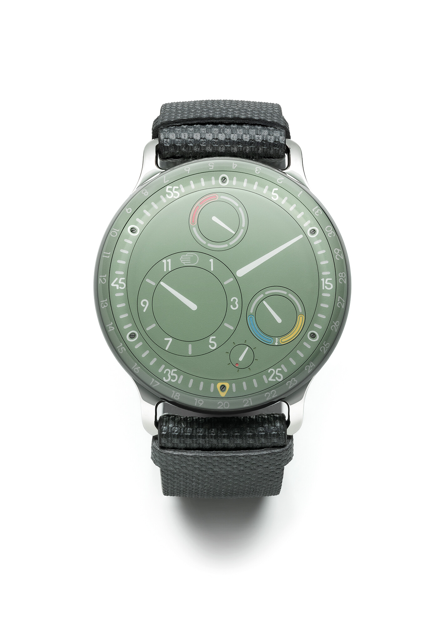 Ressence Type 3 EE Eucalyptu the luxury of a technological pearl