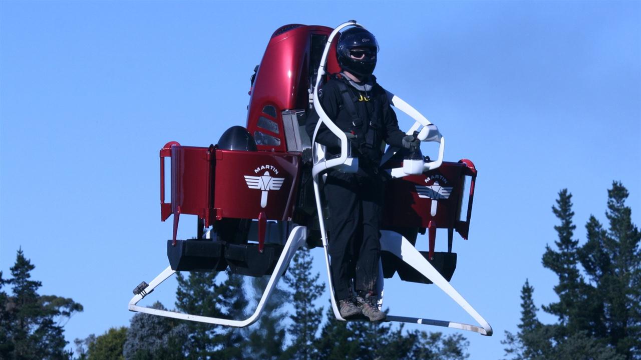 Dubai Police perform a gravity defying jetpack show 