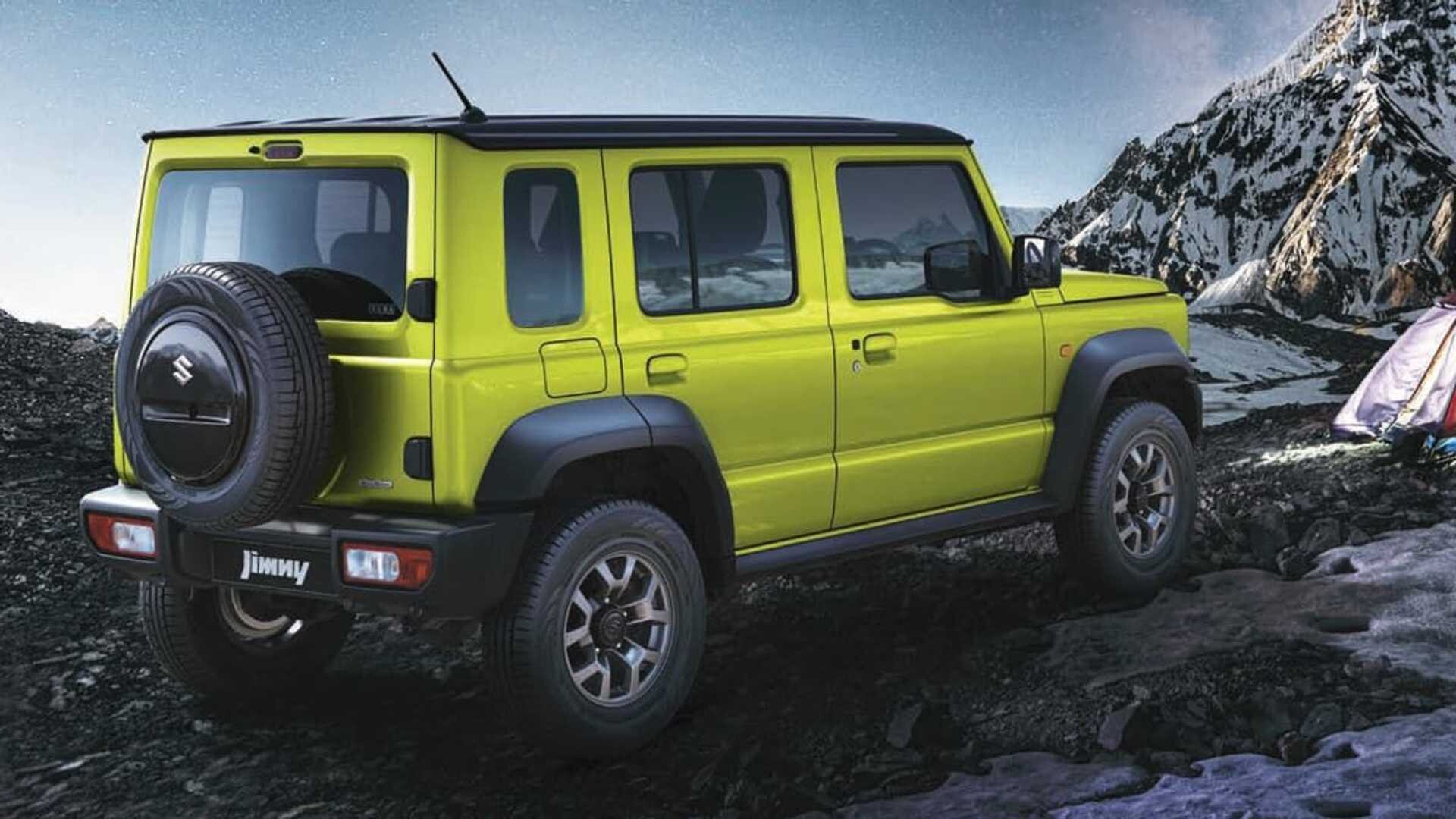 Suzuki Jimny 5-dörrars - 5 dörrar för den mest bekväma SUV i världen