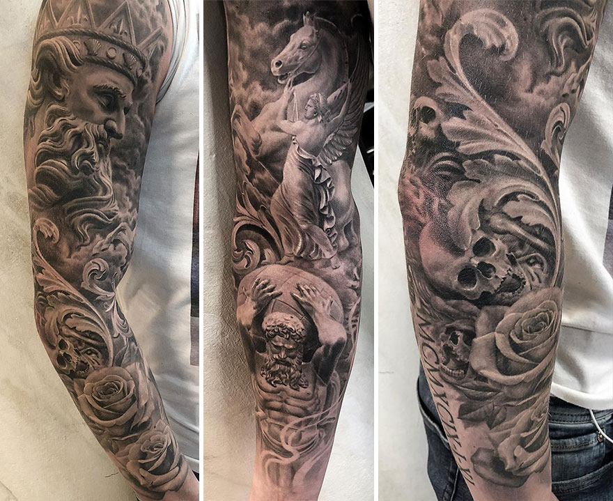 The Swedish tattoo artist's tattoos are so genius that you'll want a tattoo  yourself!