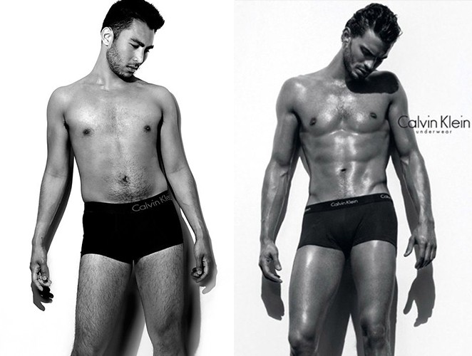 When Real Men Recreate Famous Underwear Ads