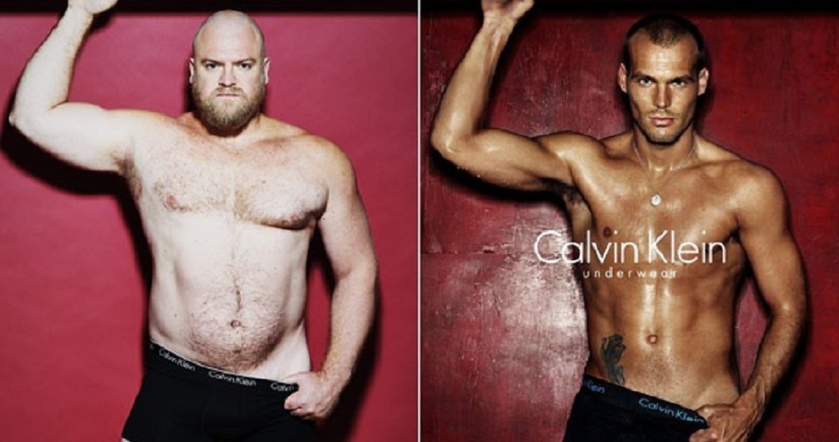 When Real Men Recreate Famous Underwear Ads