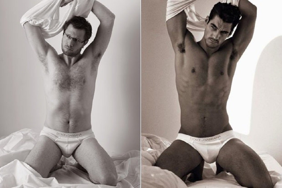 When Real Men Recreate Famous Underwear Ads