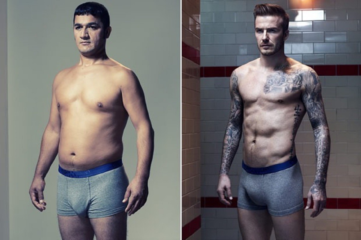 When Real Men Recreate Famous Underwear Ads