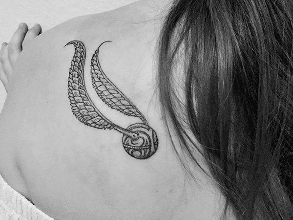 Beautiful Minimalist Tattoos For Harry Potter Fans