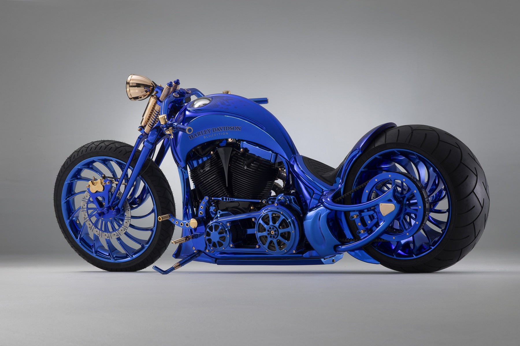 Harley-Davidson Blue Edition, la moto de 2 millones de dólares que amarás