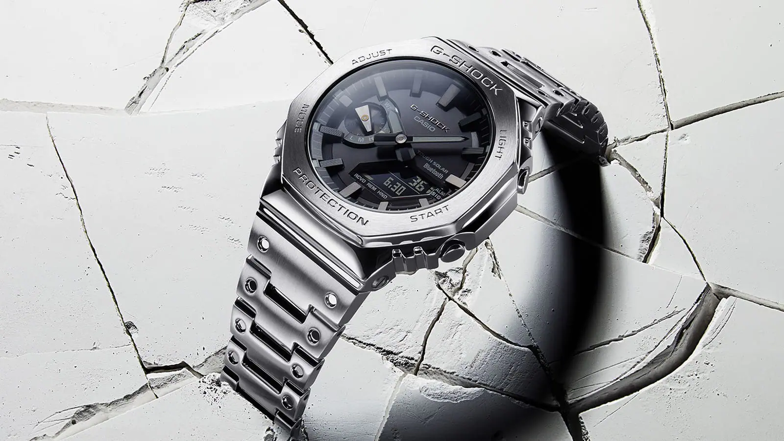 Reloj Casio plateado para hombre G-Shock GM-B2100
