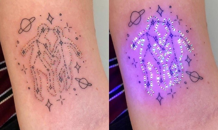 De superbes tatouages phosphorescents à découvrir dans ces images – Tuxboard