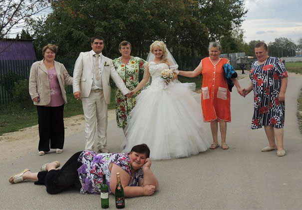 Photos de mariage russe cras es qui sont mauvaises au point que