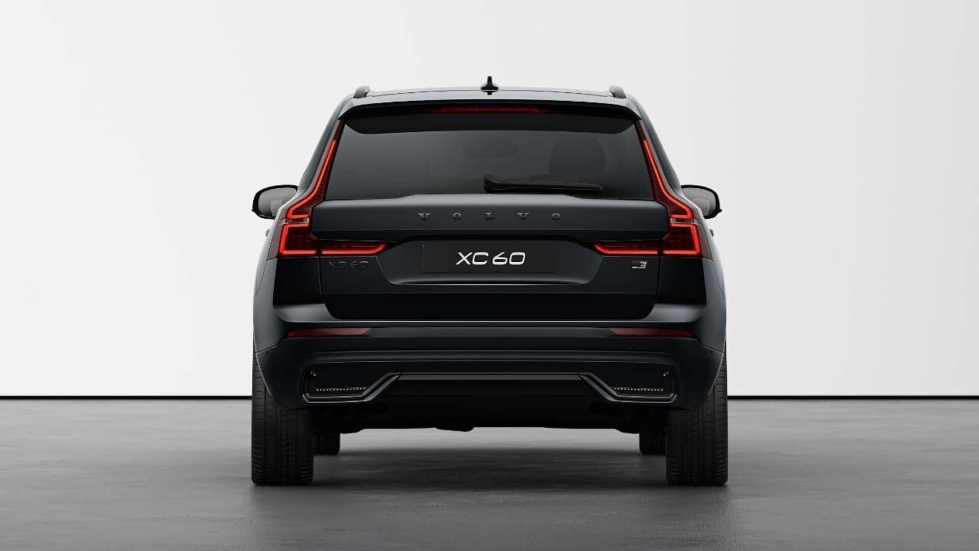 ボルボ XC60 ブラック エディション: ブラック ドレスのユニークな