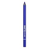 GOSH Matte Eyeliner in leuchtendem Blau I cremig weiche...