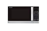 Sharp R642INW 2-in-1 Mikrowelle mit Grill/ 20 L/ 800 W/...