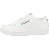 Reebok Herren Club C 85 Sneaker, INT-WHITE/GREEN, 44 EU