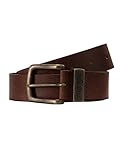 Wrangler Herren Metal Loop Gürtel, Braun (Cognac), 100