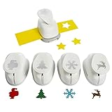 Motivstanzer A689915 Set Weihnachten, 2,54 cm, 5 STK,...