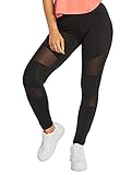 Urban Classics Damen Ladies Tech Mesh Leggings,...