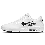 NIKE Herren Air Max 90 g Golfschuh, Schwarz-Weiß, 43...