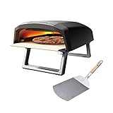 MasterPro Napoli Pizza Oven, Portable Gas Oven with...