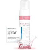 Reinigungsschaum 200ml mit Hyaluron, Bio Rosenwasser,...