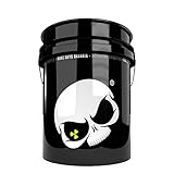 Nuke Guys Car Wash Bucket White Skull Edition - Auto...