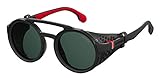 Carrera Unisex 5046/s Sunglasses, 807/QT Black, 49
