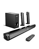 ULTIMEA 4.1-Kanal Soundbar für TV Geräte, mit...