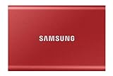 Samsung Portable SSD T7, 2 TB, USB 3.2 Gen.2, 1.050...