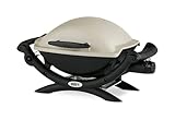 Weber Q1000 Gasgrill, 43 x 32cm Grillfäche, portabler...