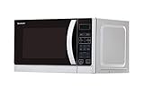 Sharp R642INW 2-in-1 Mikrowelle mit Grill/ 20 L/ 800 W/...