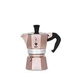 Bialetti Moka Express 3 Tazze Roségold