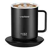 VSITOO S3 Temperaturregelung Smart Mug mit Deckel,...