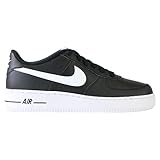 Nike AIR Force 1 AN20 (GS) Sneaker, Black White, 35.5...