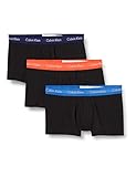 Calvin Klein Herren Low Rise Trunk 3pk Boxershorts,...