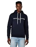 Tommy Hilfiger Herren Hoodie Core Tommy Logo mit...