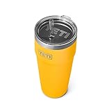 YETI Rambler Trinkhalmbecher, vakuumisoliert, Edelstahl...