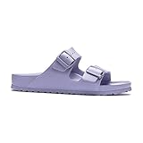 Birkenstock Arizona, Damen Sandalen, Lila Nebel, 38 EU