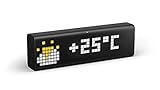 LaMetric LM 37X8 Time WLAN Tischuhr Schwarz Alarmzeiten...