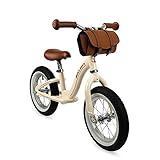 Janod - Metal Balance Bike - Vintage Retro Look -...