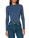 Levi's Damen Crew Rib Sweater Blue Indigo (Blau) M