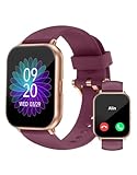 RUIMEN Smartwatch mit Telefonfunktion,Smartwatch für...