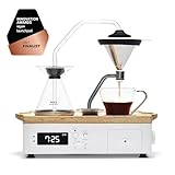 BARISIEUR Design Kaffeemaschine Tee Timer weiß