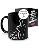 ANGRY CAT Tasse mit Thermoeffekt - lustige Kaffeetassen...