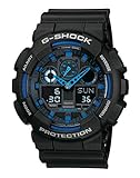 Casio G-Shock Herren Harz Uhrenarmband GA-100-1A2ER,...